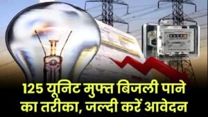 125 यूनिट मुफ्त बिजली पाने के लिए जल्दी करें ये काम, जानें कैसे मिलेगा फायदा