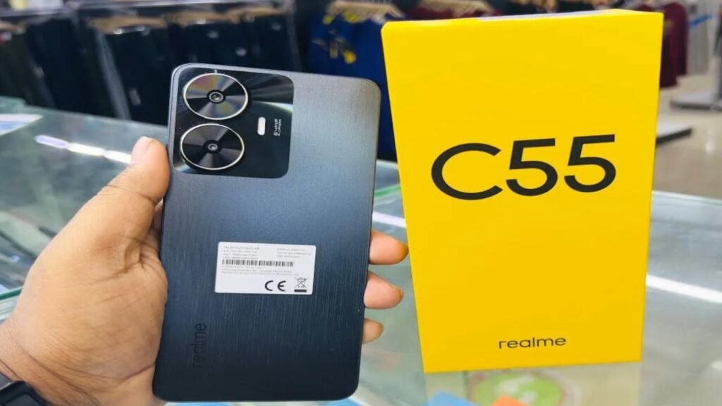 Realme 5G Smartphone: सिर्फ ₹6,999 में लॉन्च, 8GB RAM, 128GB स्टोरेज और पावरफुल बैटरी के साथ 1 realme c55